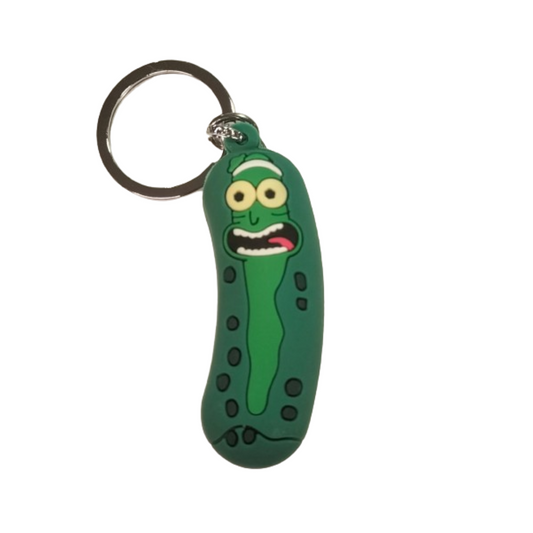 Pickle Rich Keychain (Rubber)