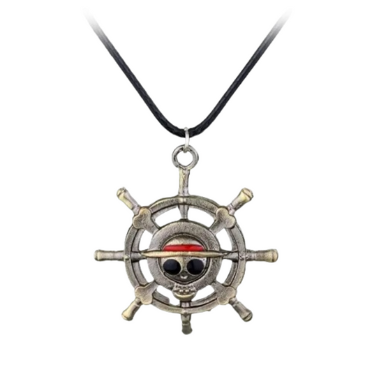 One Piece Wheel Necklace