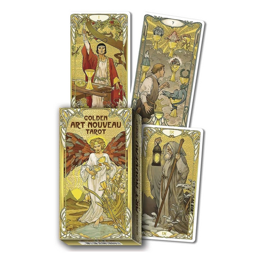 Golden Art Nouveau Tarot