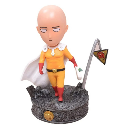 Saitama Bald Cape (One Punch Man) 18cm PVC Figure