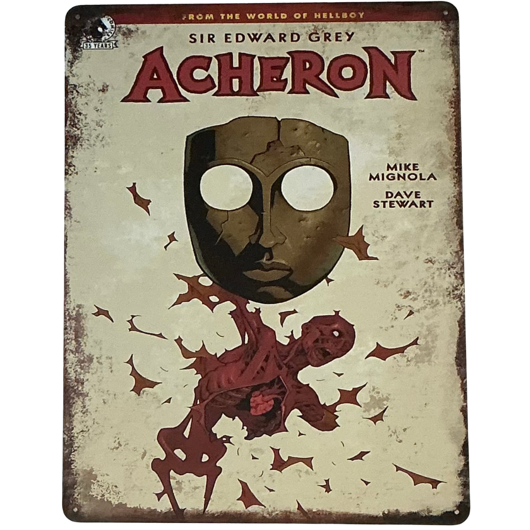 Acheron Tin Metal Poster (40cm x 30cm)