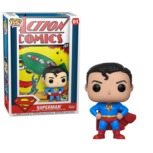 Funko Pop! Vinyl Comic Cover: Superman (DC) Action Comics