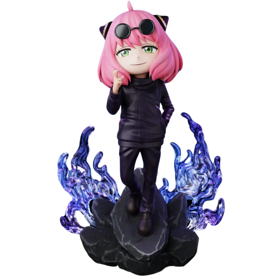 Anya Forger in Gojo Cosplay (Spy X Family) Figure