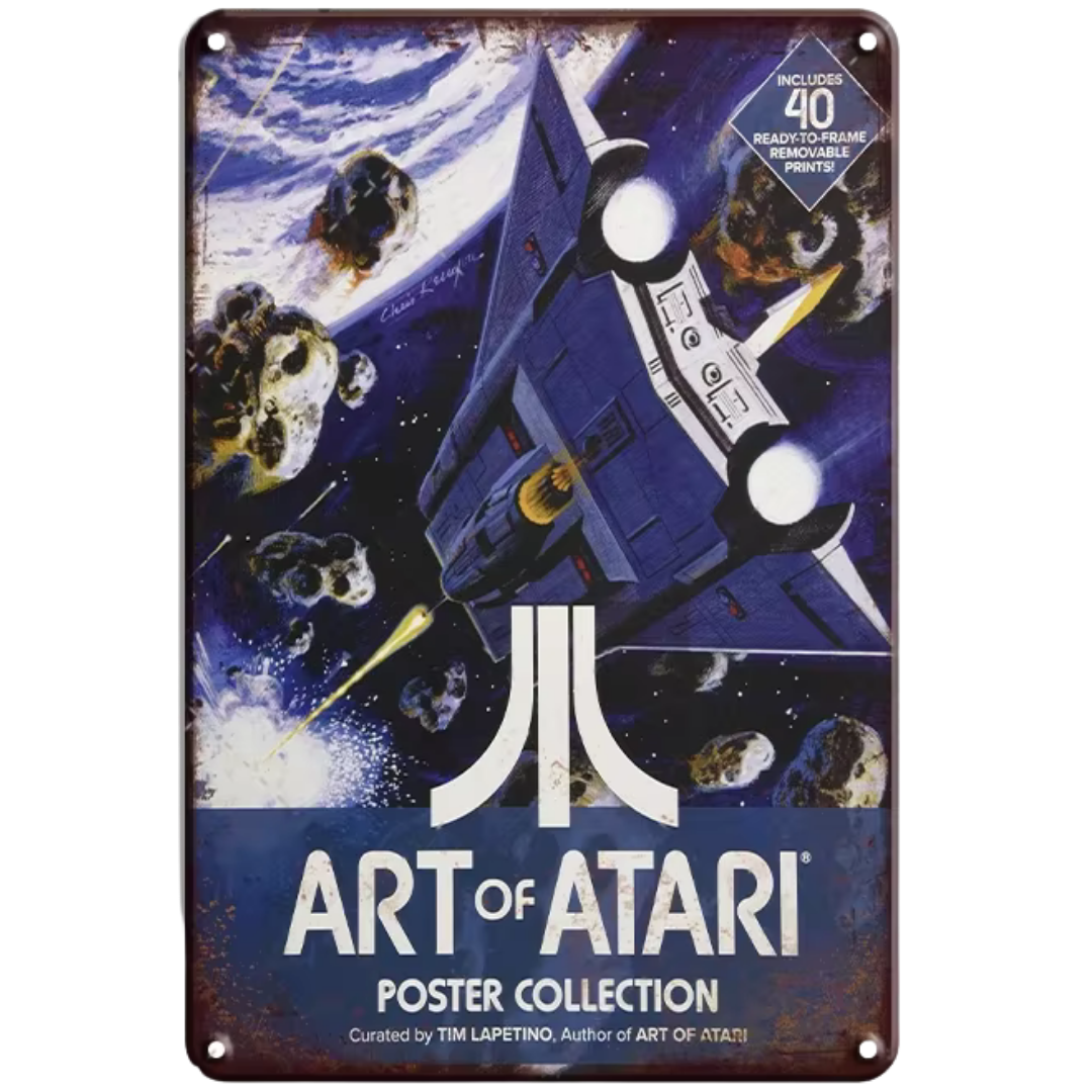 Art of Atari Tin Poster (30cm x 40cm)