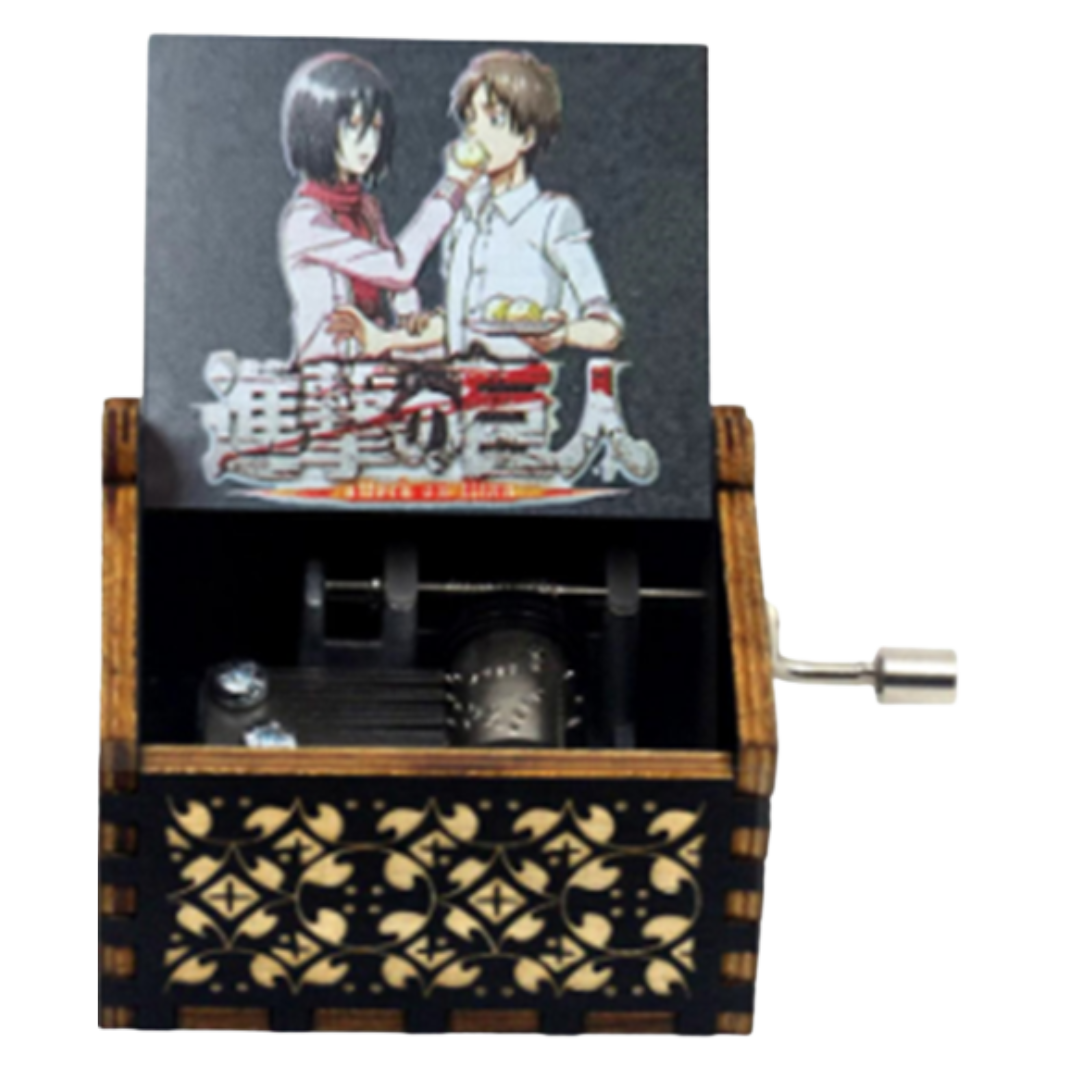 Attack on Titan Music Box Black