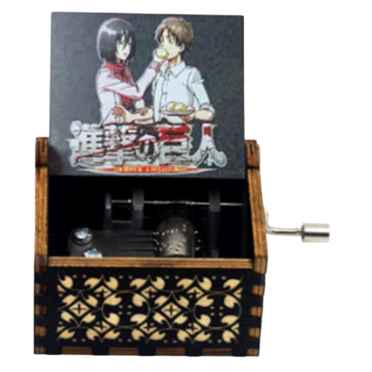 Attack on Titan Music Box Black