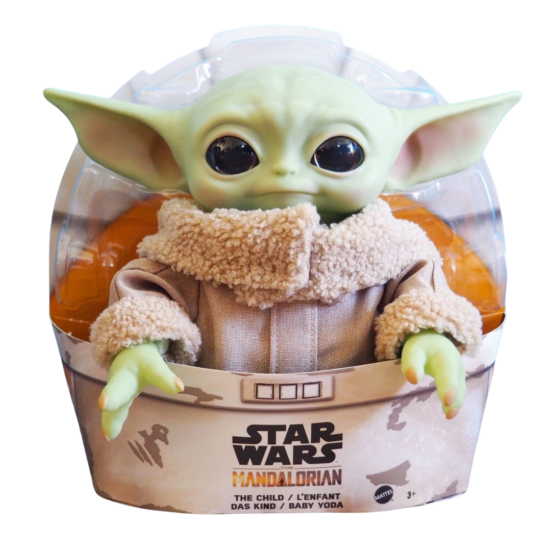 Star Wars Mandalorian The Child 11" Plush Baby Yoda Doll | Mattel