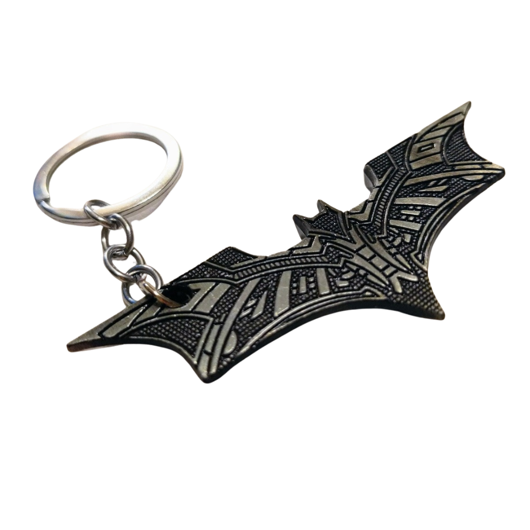 Rainsound Black Metal Batman Keychain (DC)