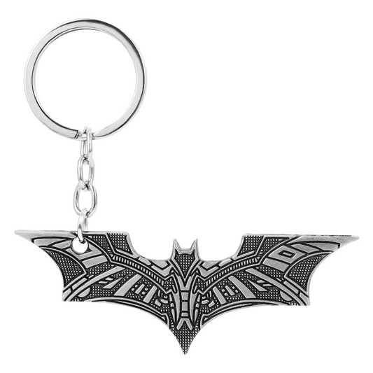 Sliver Heavy Metal Batman Keychain (DC)