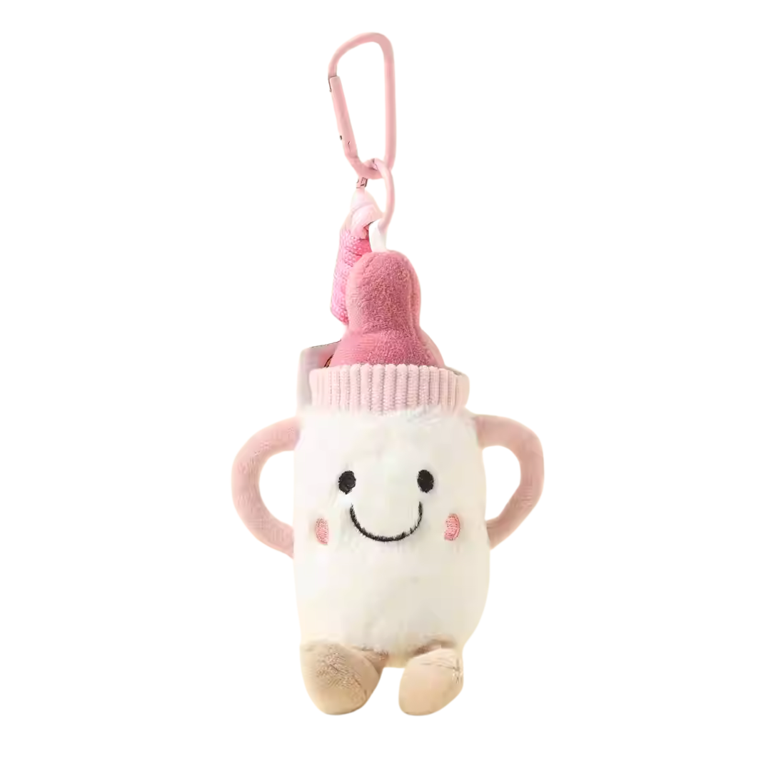 Jellycat Amuseables Baby Bottle Plushie Bag Charm