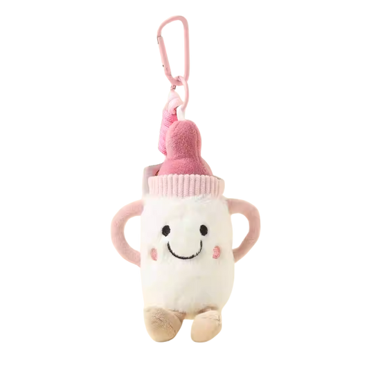 Jellycat Amuseables Baby Bottle Plushie Bag Charm