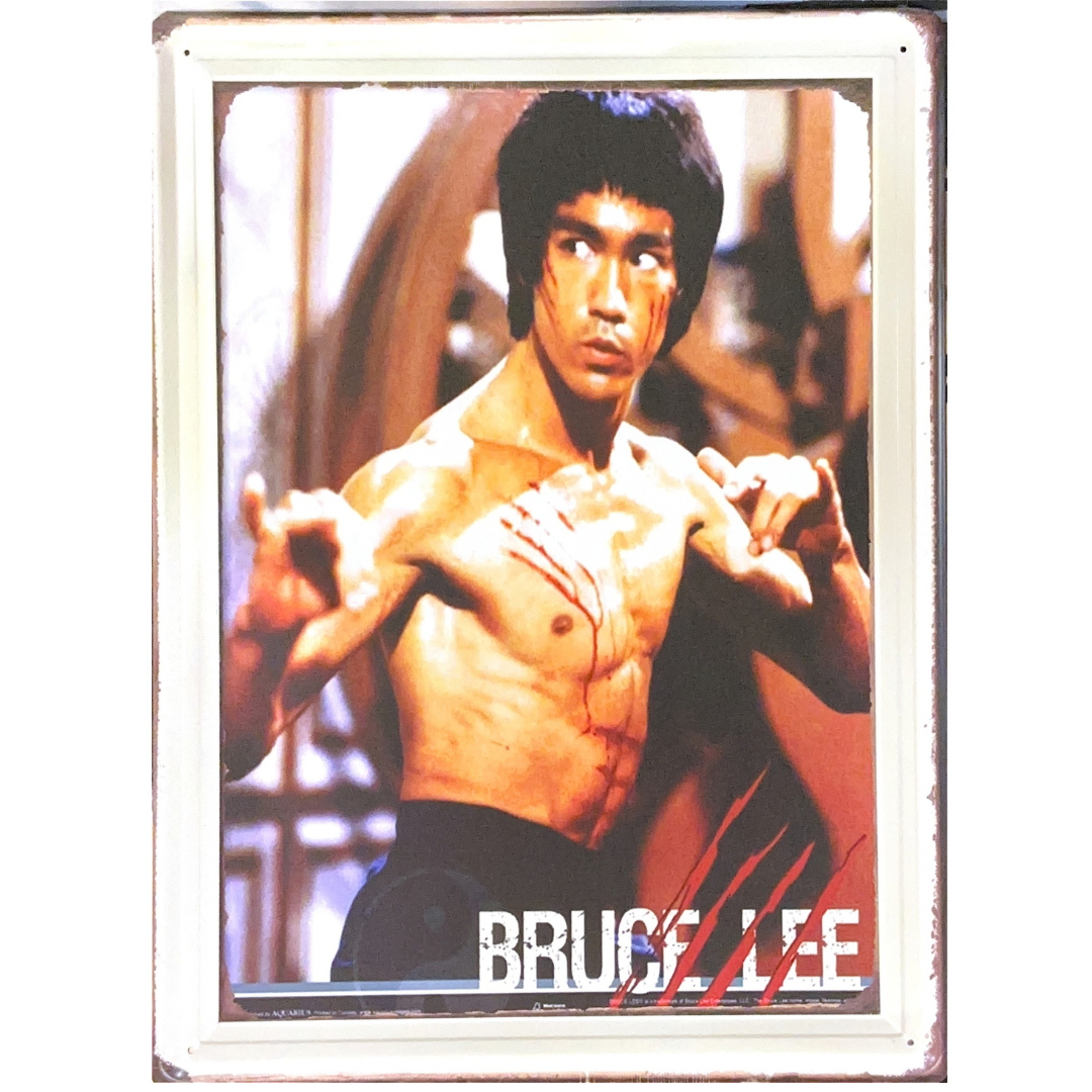 Bruce Lee Tin Poster (30x40cm)