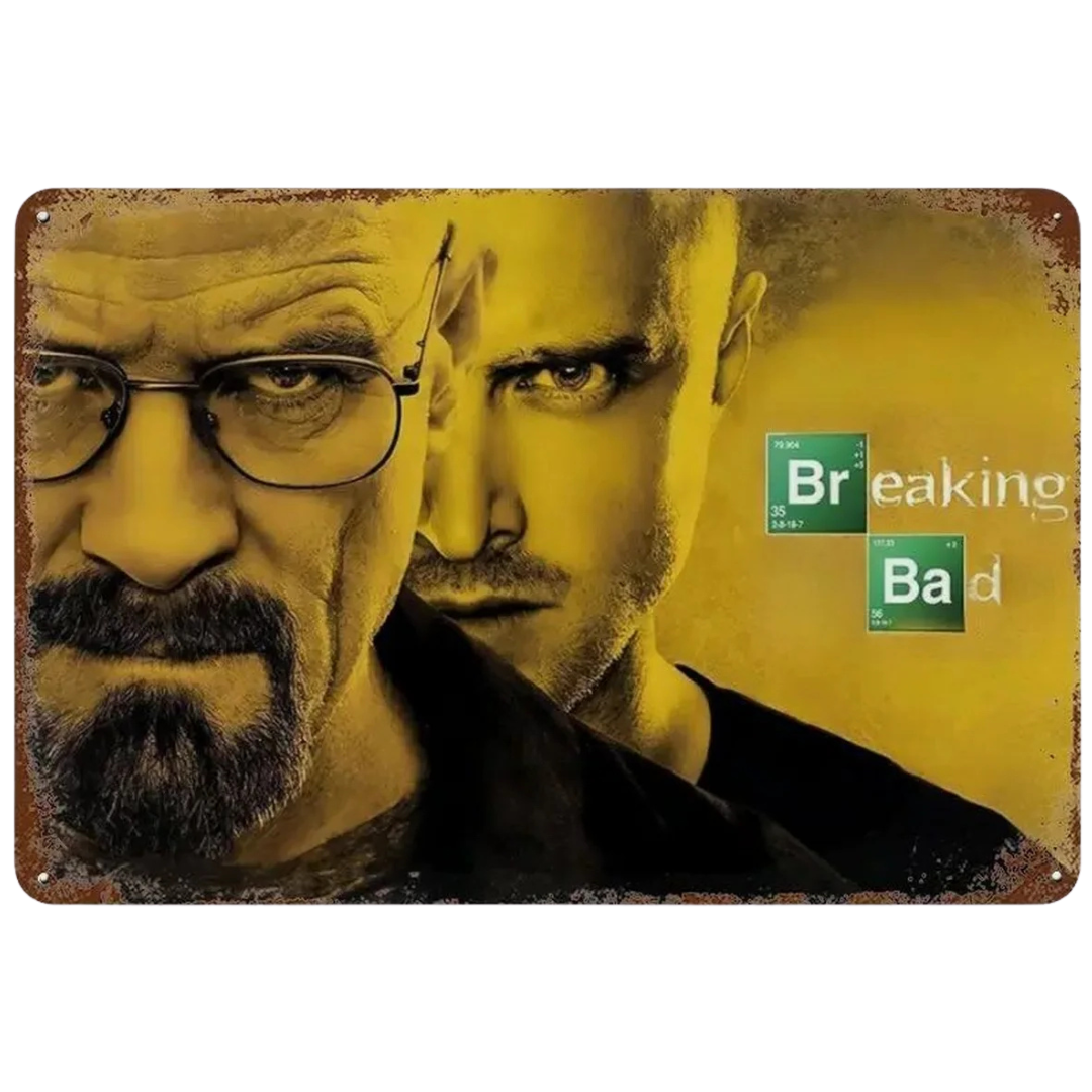 Breaking Bad T.V Show Tin Poster (30x40cm)