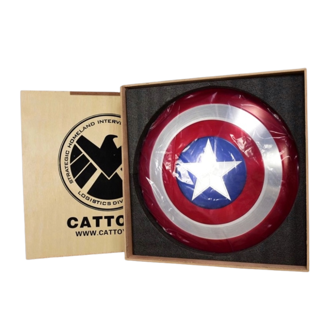 Cattoys 1:1 Captain America Shield Alloy Metal Ver.