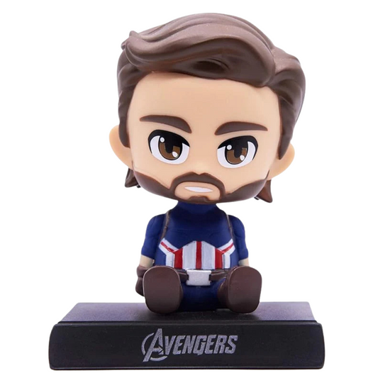 Captain America Bobble Head/ Phone Holder