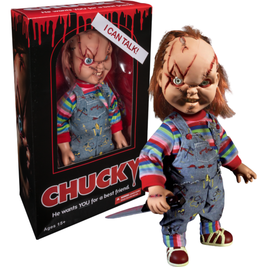 MEZC TOYZ - Child’s Play - Chucky 15” Talking Doll