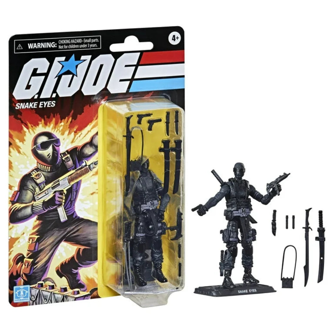 Hasbro Snake Eyes (G.I.Joe) Retro Collection 9.5 cm Action Figure
