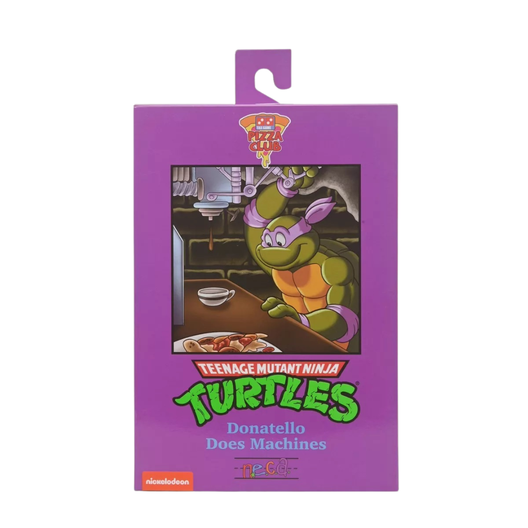 NECA (Teenage Mutant Ninja Turtles) Action Figure Donatello Does Machines VHS 18 cm
