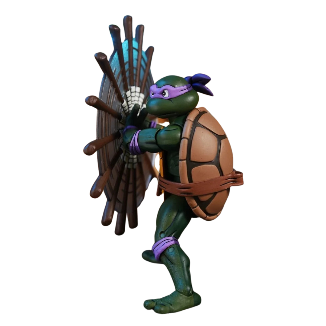 NECA (Teenage Mutant Ninja Turtles) Action Figure Donatello Does Machines VHS 18 cm