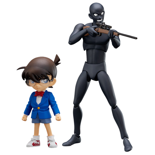 Figma Conan Edogawa & Criminal (Detective Conan) Action Figure Set