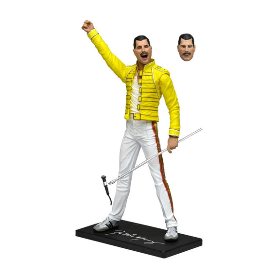 NECA - Queen Freddie Mercury Yellow Jacket Action Figure