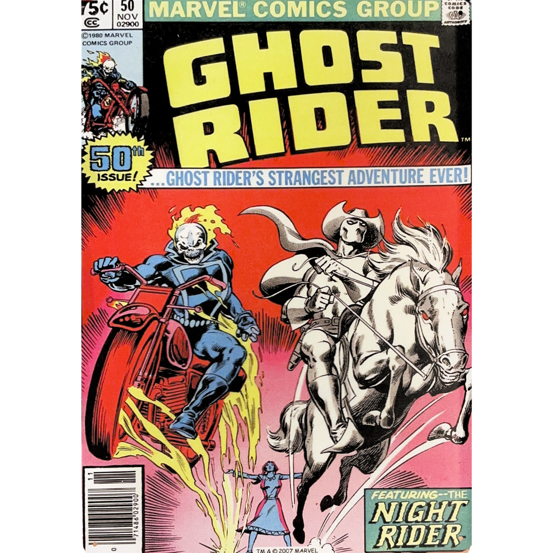 Ghost Rider Comic #50 Tin Poster (30x40cm)
