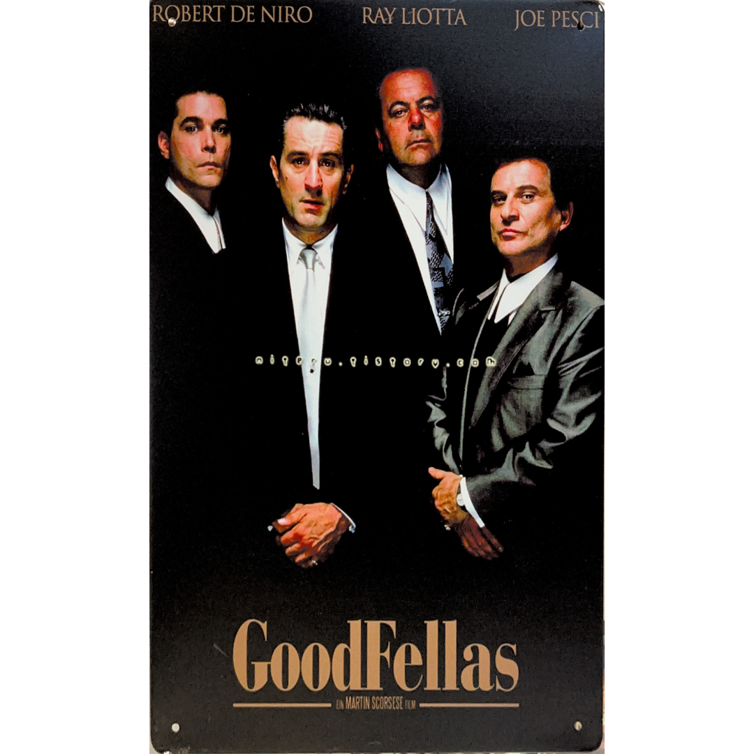 Goodfellas 1990 Film Tin Poster (20x30cm)