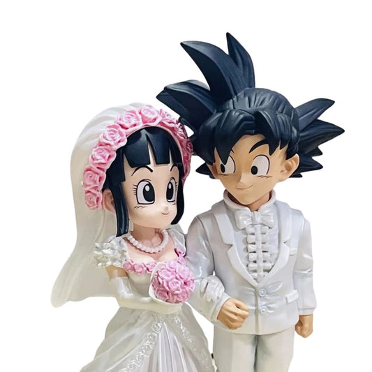 Goku and Chi-Chi Wedding (Dragon Ball Z) 9cm Figure/ Cake Topper