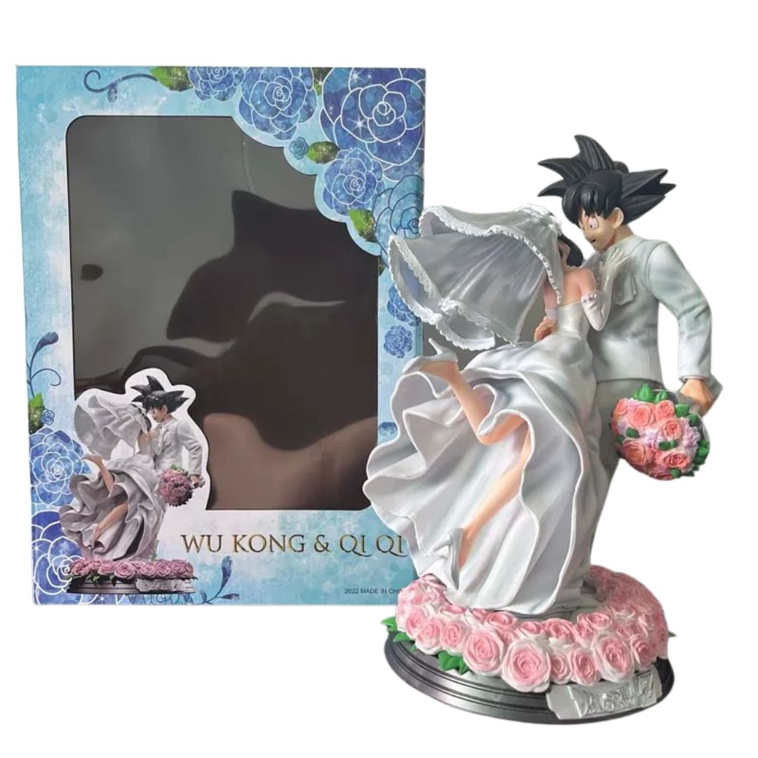 Goku and Chi-Chi Wedding (Dragon Ball Z) 30cm Figure/ Cake Topper