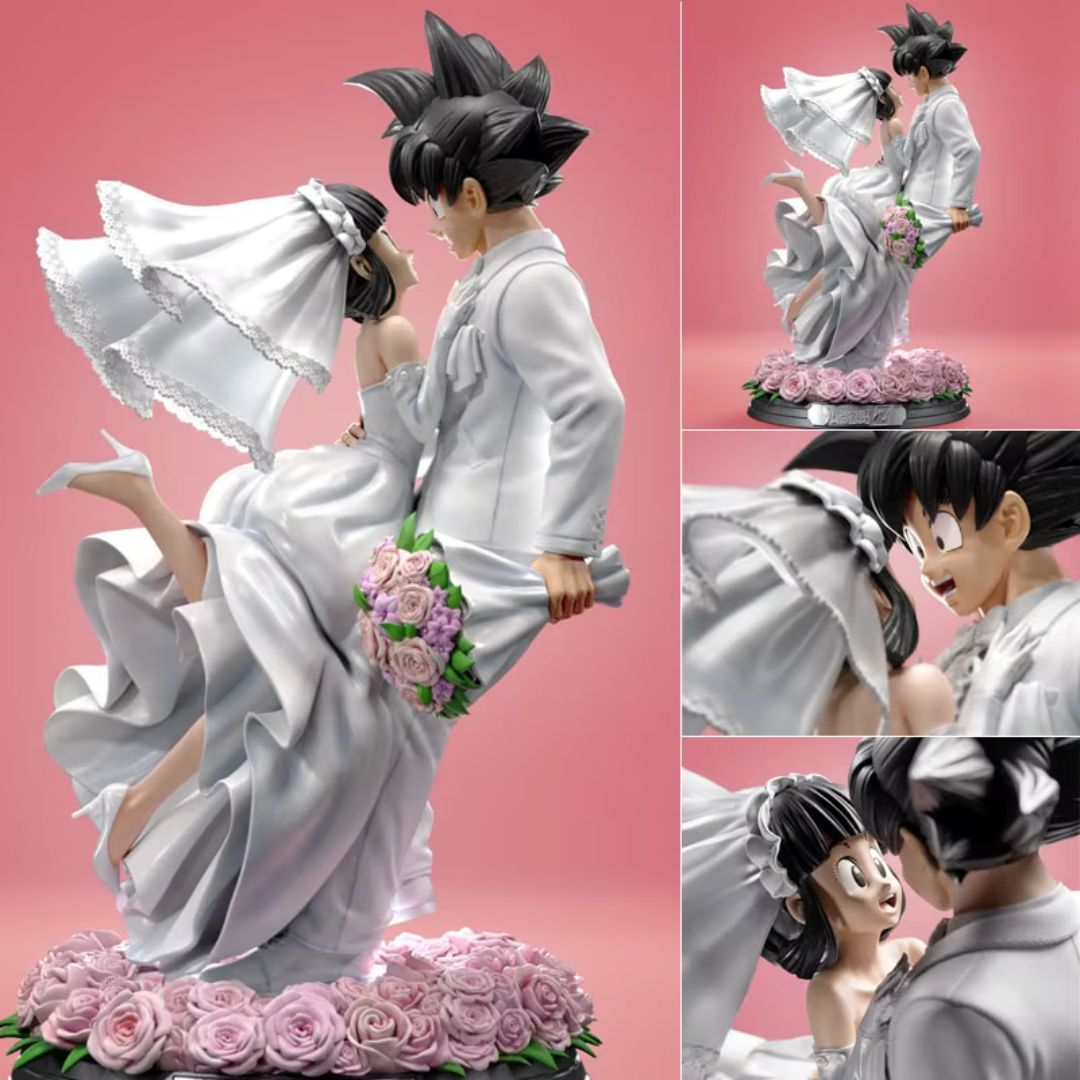 Goku and Chi-Chi Wedding (Dragon Ball Z) 30cm Figure/ Cake Topper