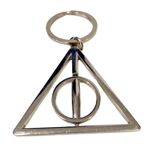 Deathly Hallows (Harry Potter) Metal Keychain (large)