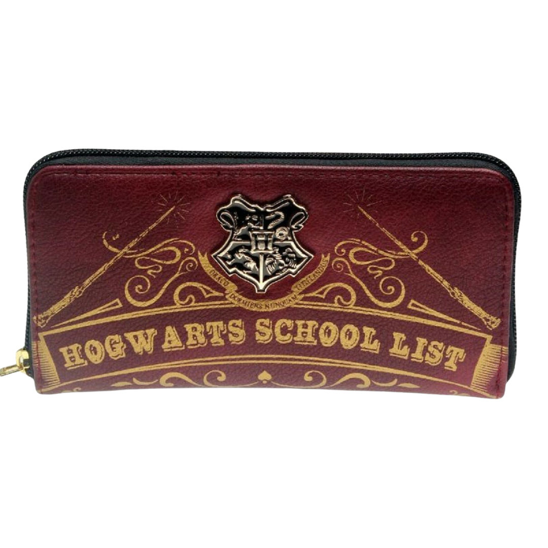 Harry Potter Hogwarts School List Wallet