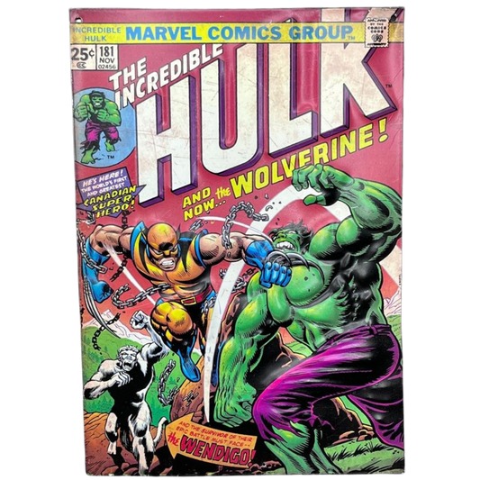 The Incredible Hulk Comic #181 Tin Poster (30x40cm)