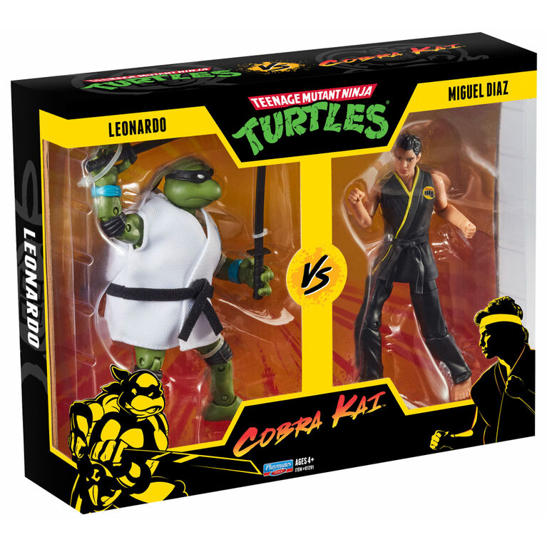 Teenage Mutant Ninja Turtles x Cobra Kai Leonardo vs. Miguel Diaz