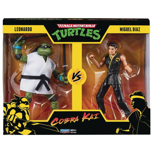 Teenage Mutant Ninja Turtles x Cobra Kai Leonardo vs. Miguel Diaz