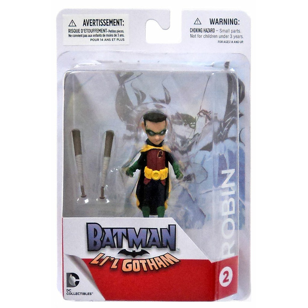 DC Collectibles Batman: Lil Gotham: Robin Mini Action Figure