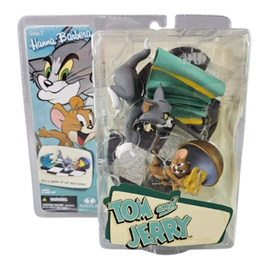 McFarlane Toys Hanna-Barbera Series 2 Tom & Jerry Collectible Figure Set