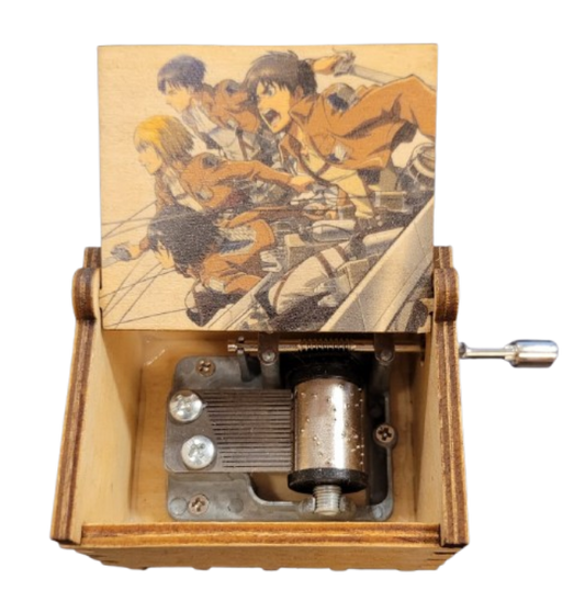 Attack On Titan Music Box (Manual)