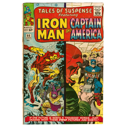 Tales of Suspense Comic #66 Tin Poster (30x40cm)