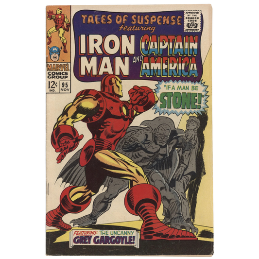 Tales of Suspense Comic #95 Tin Poster (30x40cm)