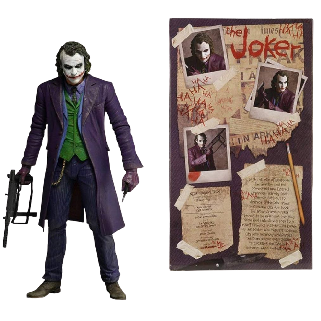 NECA The Joker Heath Ledger (The Dark Knight Movie) Exclusive Action Figure 1/4 Scale (46cm)