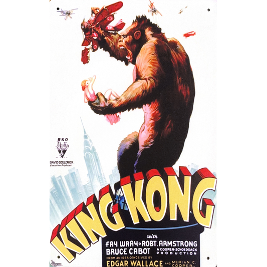 King Kong 1976 Tin Poster (20x30cm)