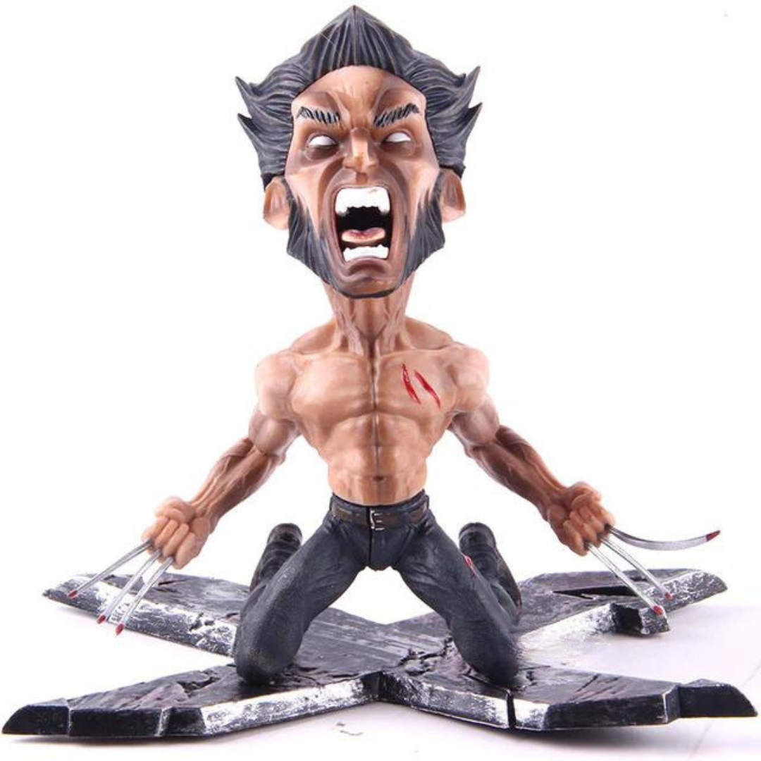 Wolverine (X-Men) Kneeling Logan Howlett  PVC Figure