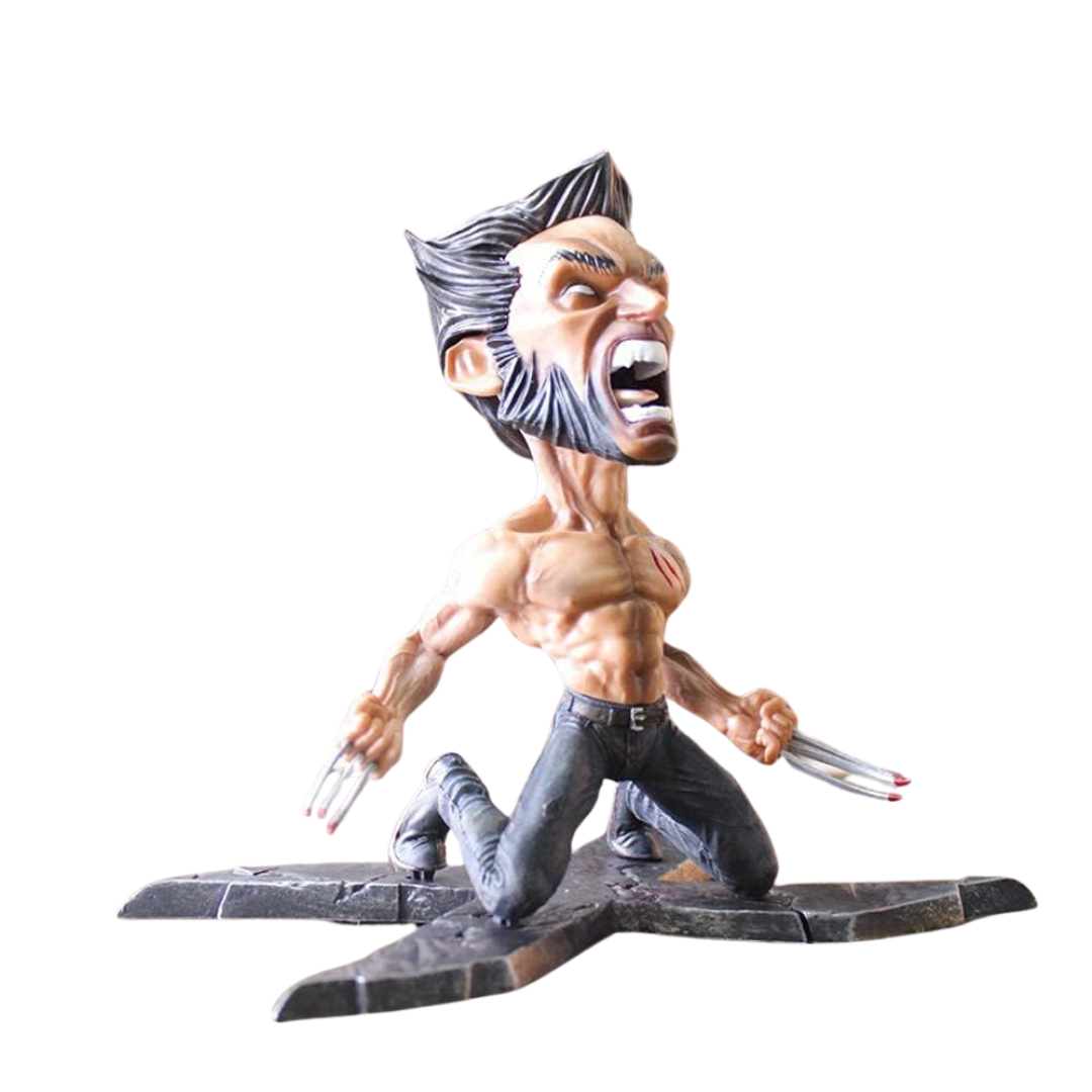 Wolverine (X-Men) Kneeling Logan Howlett  PVC Figure