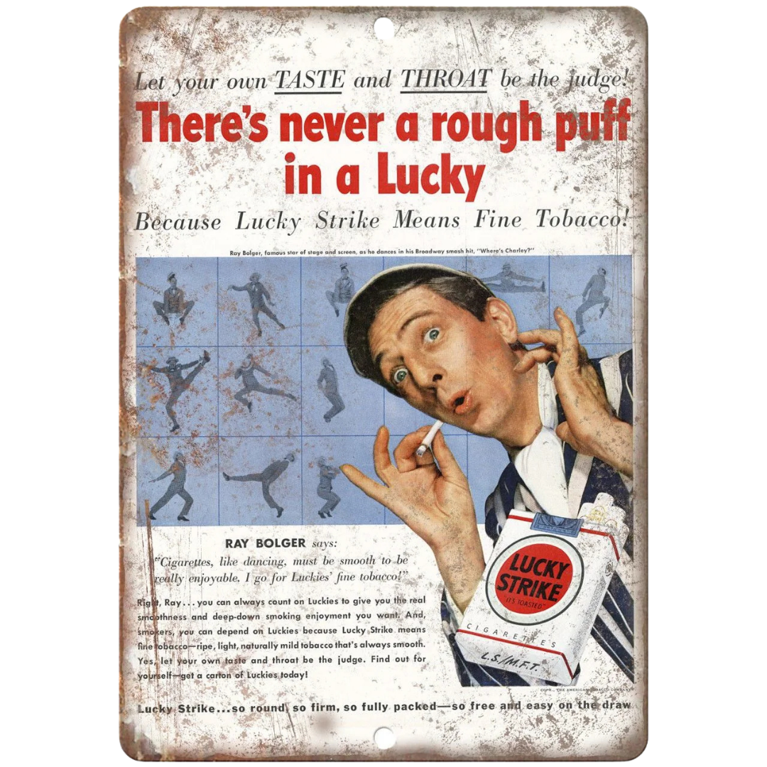Lucky Strike Tin Poster (20x30cm)