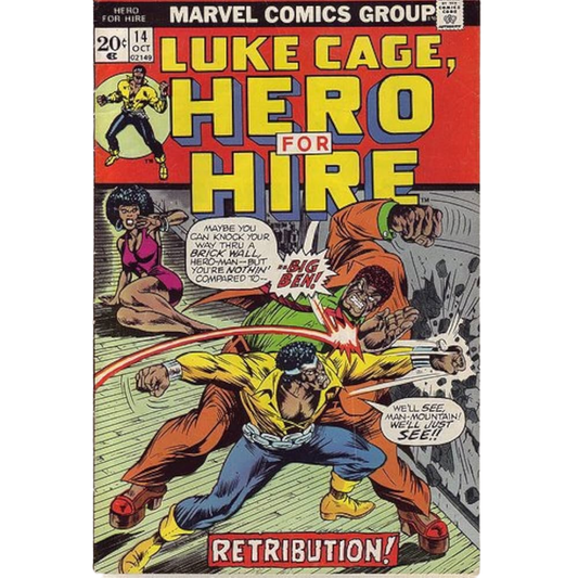 Luke Cage, Hero for Hire Comic #14 Tin Poster (30x40cm)
