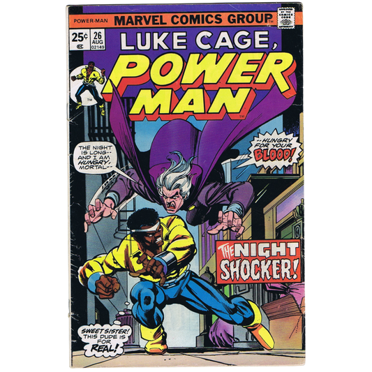Luke Cage, Power Man Comic #26 Tin Poster (30x40cm)