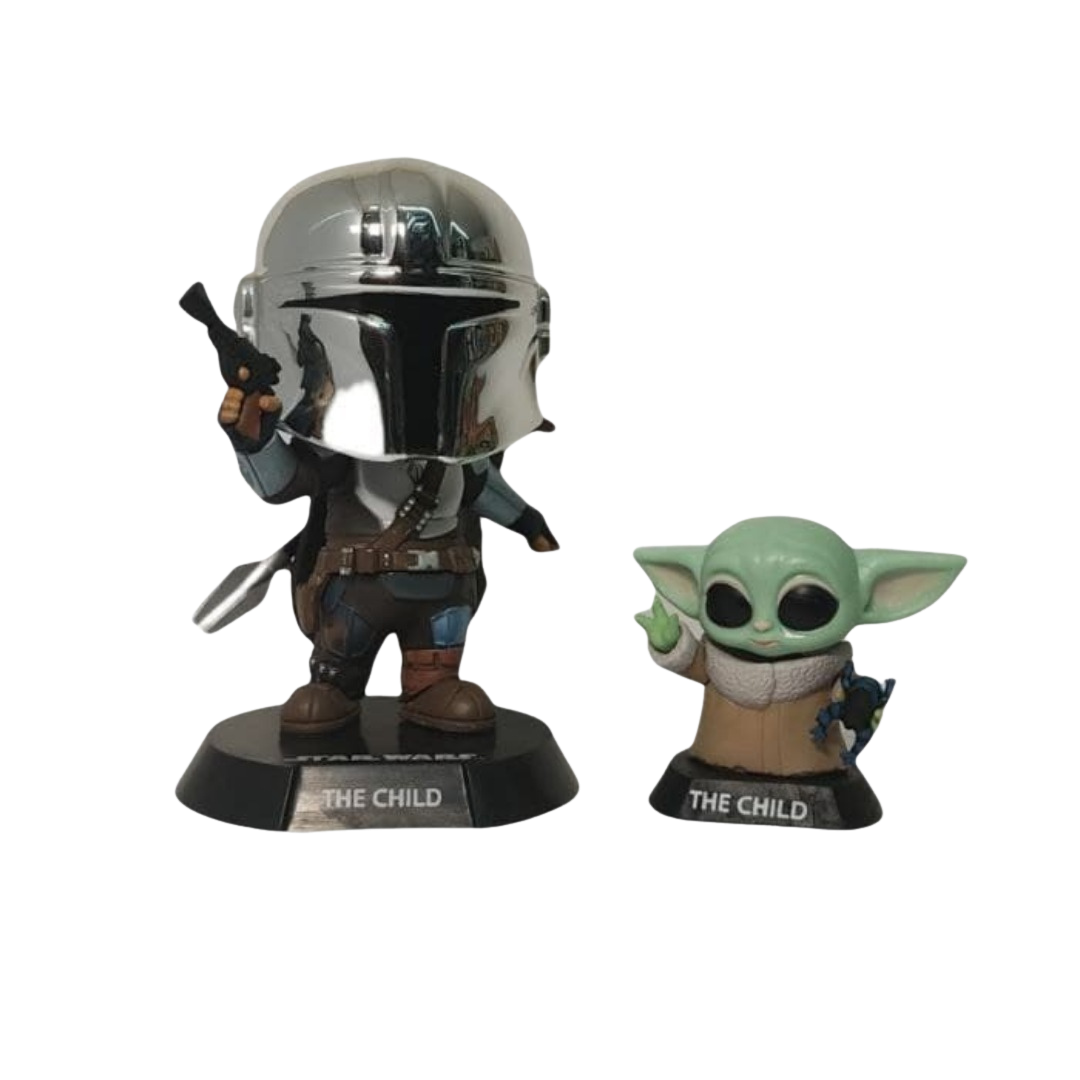 The Mandalorian And The Child Mini Figures Set (The Mandalorian)