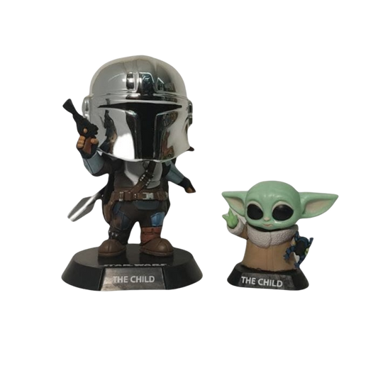 The Mandalorian And The Child Mini Figures Set (The Mandalorian)