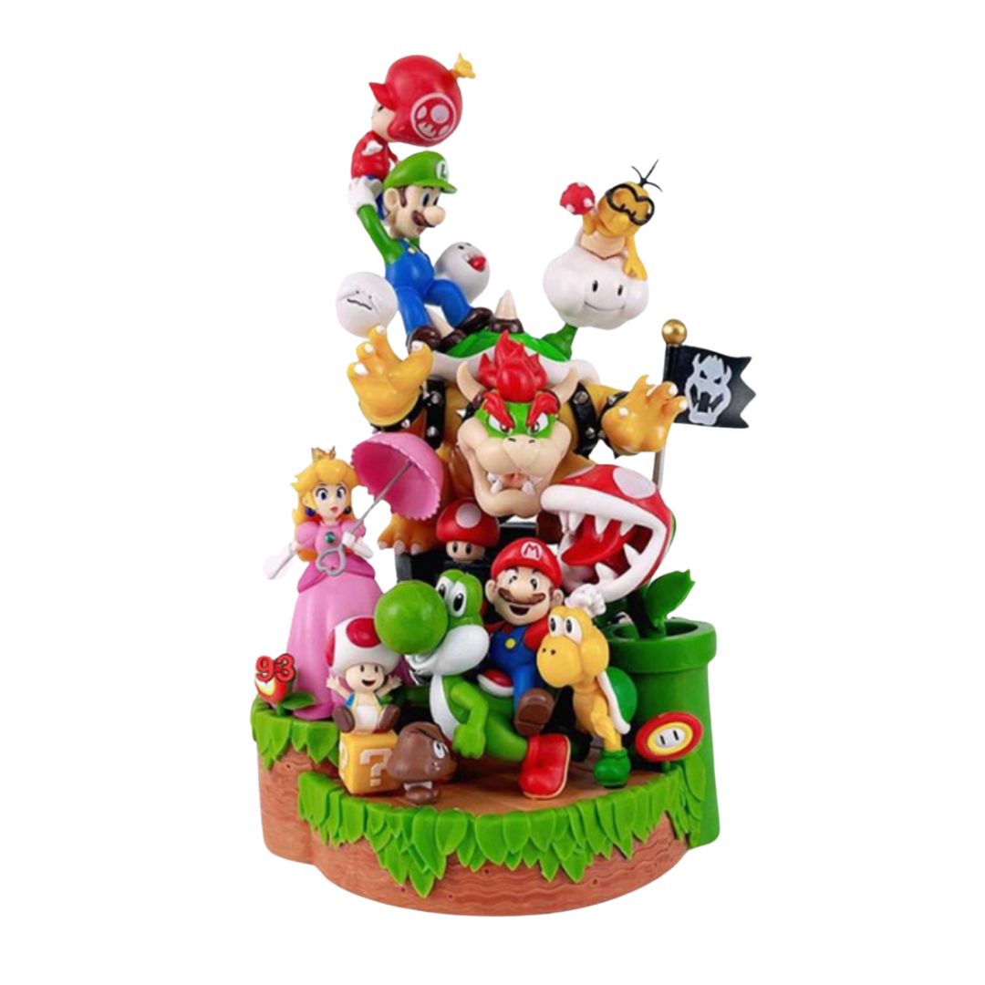 Super Mario Bros Family 30cm Figure